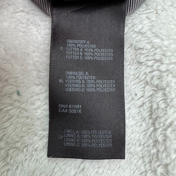 The North Face Osito Fleece Jacket Womens Small White Full Zip Pocket Outdoor - Picture 12 of 16